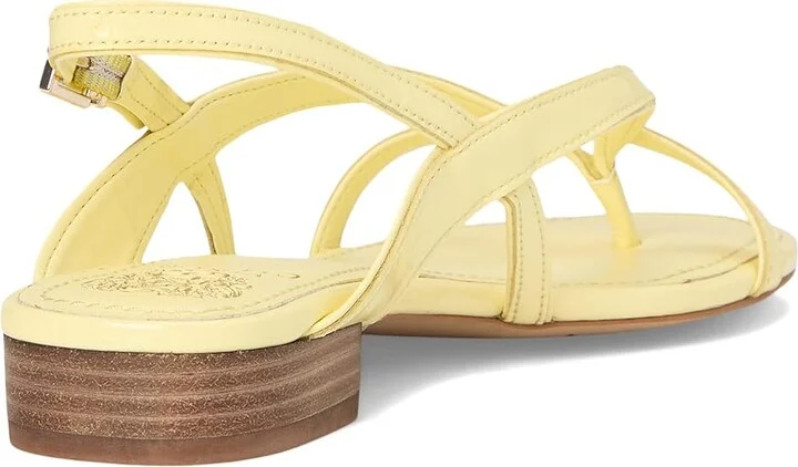 Vince Camuto Melly Strappy Flat Sandals Women's Sandals Sunshine : 6.5 M, Leather - Image 4