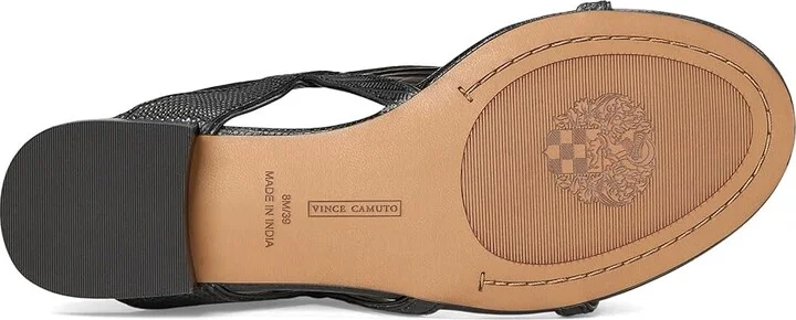 Vince Camuto Melly Strappy Flat Sandals Women's Sandals Sunshine : 6.5 M, Leather - Image 9