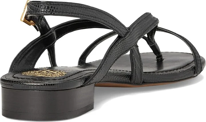 Vince Camuto Melly Strappy Flat Sandals Women's Sandals Sunshine : 6.5 M, Leather - Image 10