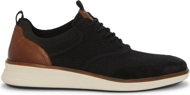 Vince Camuto Men's Haldane Casual Sneakers - Limestone, Anthracite - Image 6