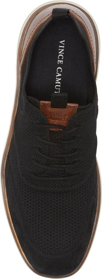 Vince Camuto Men's Haldane Casual Sneakers - Limestone, Anthracite - Image 8
