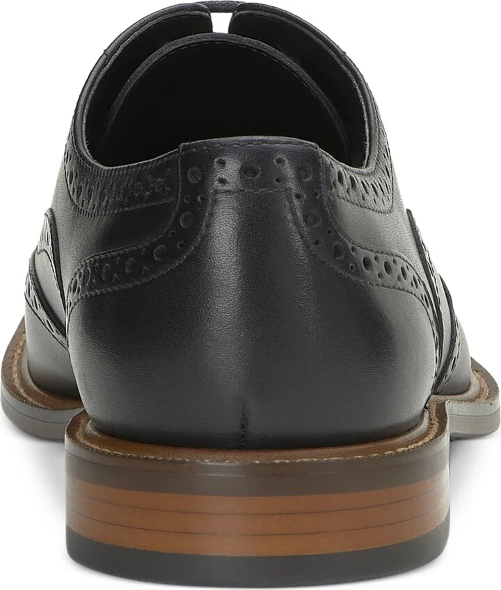 Vince Camuto Men's Lazzarp Wingtip Oxford Dress Shoe - Black/Black - Image 2