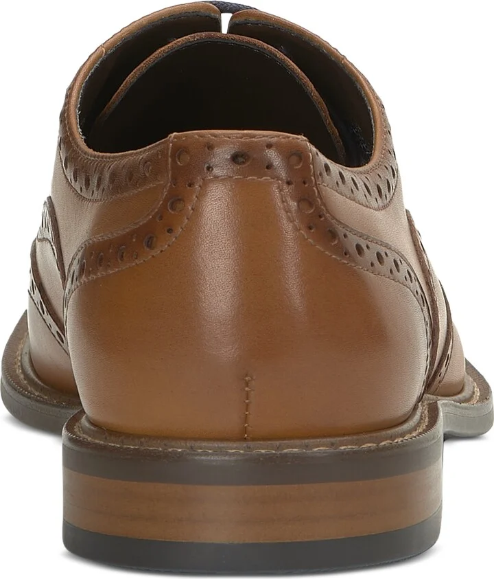 Vince Camuto Men's Lazzarp Wingtip Oxford Dress Shoe - Black/Black - Image 6