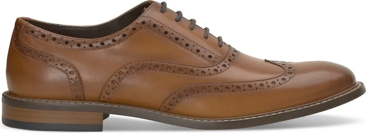 Vince Camuto Men's Lazzarp Wingtip Oxford Dress Shoe - Black/Black - Image 7