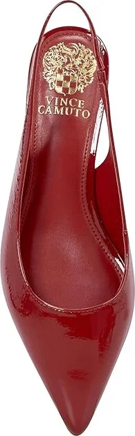 Vince Camuto Pilar High Women's Heels Flame : 6 M, Leather/Rubber - Image 2