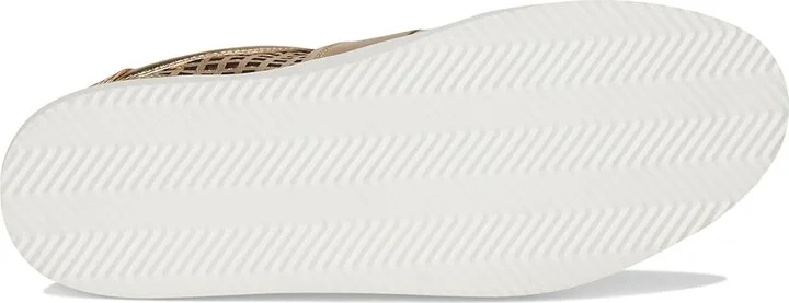 Vince Camuto Raiden Cut-out Platform Sneakers Women's Shoes Egyptian Gold : 5 M, Leather - Image 3