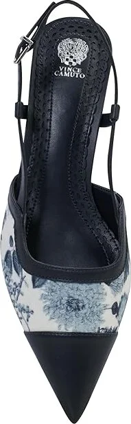 Vince Camuto Renira High Women's Heels Night Time Navy : 7.5 M, Leather - Image 2