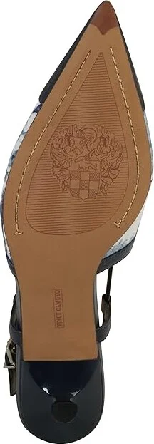 Vince Camuto Renira High Women's Heels Night Time Navy : 7.5 M, Leather - Image 3