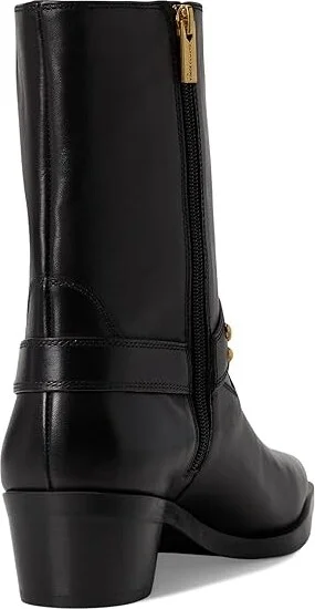 Vince Camuto Roista Motocycle Bootsie Women's Motocross Boots Burnt Sugar : 7.5 M, Leather - Image 10