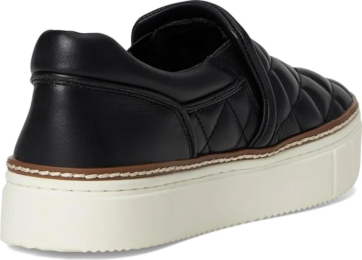 Vince Camuto Romie Quilted Slip-On Platform Sneakers Women's Shoes Lux Silver : 9 M, Leather - Image 10