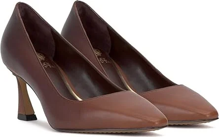 Vince Camuto Sabrily High Women's Heels Chocolate Fade : 7 M, Leather/Rubber