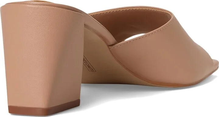 Vince Camuto Sacha Block Heel Mule Sandal Women's Sandals Black : 7 M, Leather/Rubber - Image 10
