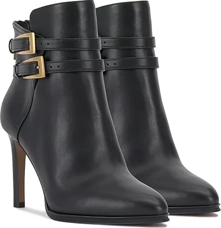 Vince Camuto Sahra Women's Boots Black : 11 M, Leather/Rubber