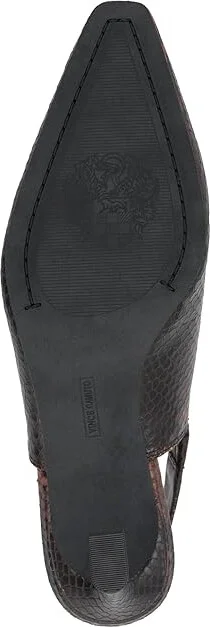 Vince Camuto Samila Slingback Pump High Women's Heels Dusk : 9 M, Leather - Image 3
