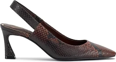 Vince Camuto Samila Slingback Pump High Women's Heels Dusk : 9 M, Leather - Image 6