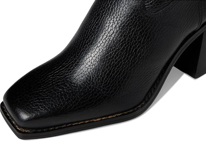 Vince Camuto Sangeti 2 Wide Calf Women's Shoes Black Leather : 5 M - Image 2