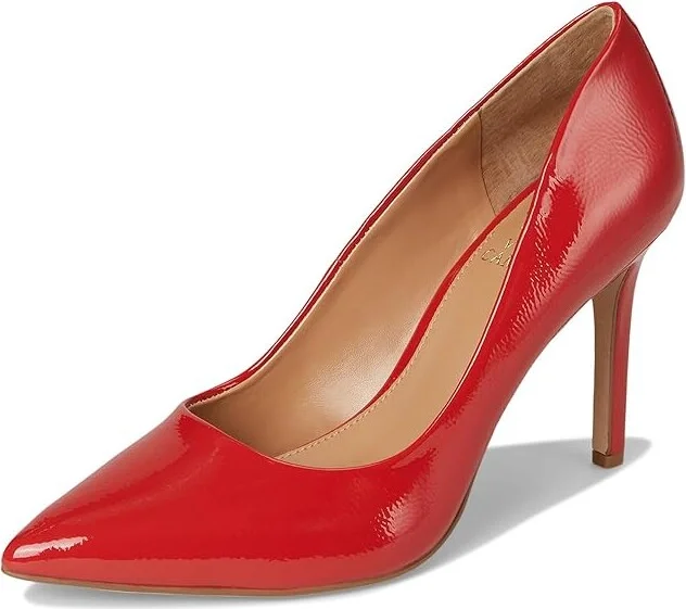 Vince Camuto Savilla Classic Pumps High Women's Heels Egyptian Gold : 8 M, Leather - Image 11