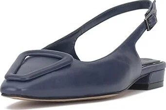 Vince Camuto Savy Women's Flat Shoes Elemental Blue : 12 M, Leather - Image 5