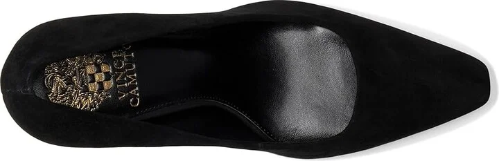 Vince Camuto Sibrina High Heel Pump High Women's Heels Black : 7.5 M, Rubber/Suede - Image 2