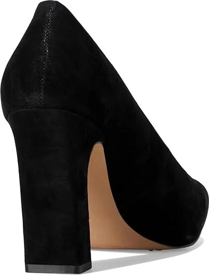 Vince Camuto Sibrina High Heel Pump High Women's Heels Black : 7.5 M, Rubber/Suede - Image 4