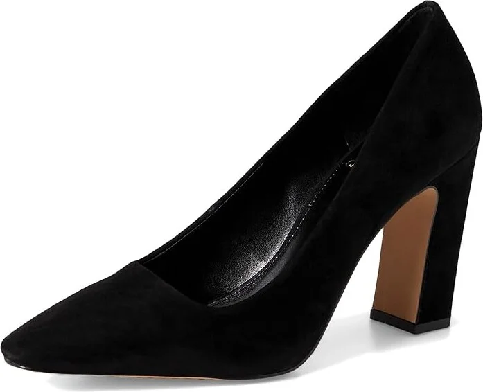 Vince Camuto Sibrina High Heel Pump High Women's Heels Black : 7.5 M, Rubber/Suede - Image 5