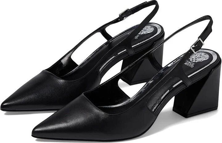 Vince Camuto Sindree High Women's Heels Black : 10 M, Leather/Rubber