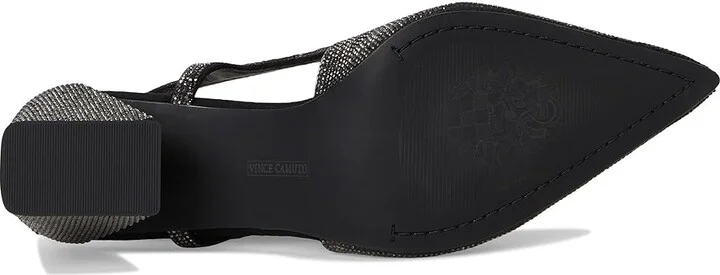 Vince Camuto Sindreea Rhinestone Block Heel Slingback Pump High Women's Heels Blush : 9 M, Rubber/Synthetic - Image 9