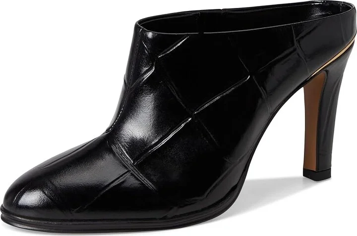 Vince Camuto Solene High Heel Mule Women's Shoes Chai Latte : 11 M, Leather - Image 11