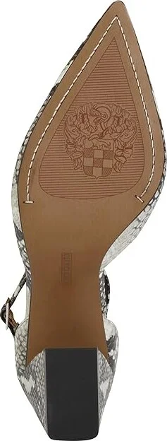 Vince Camuto Sorenn High Women's Heels Ivory : 7 M, Leather/Rubber - Image 3