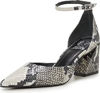 Vince Camuto Sorenn High Women's Heels Ivory : 7 M, Leather/Rubber - Image 5