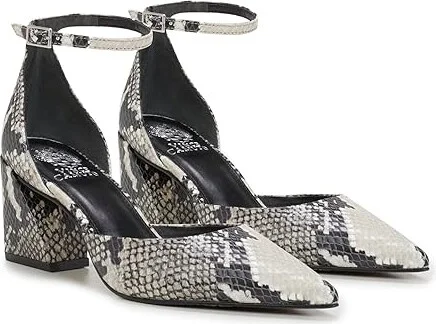 Vince Camuto Sorenn High Women's Heels Ivory : 7 M, Leather/Rubber