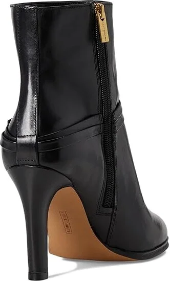 Vince Camuto Sybilla Double Strap High Heel Bootsie Women's Boots Black : 6 M, Leather - Image 4