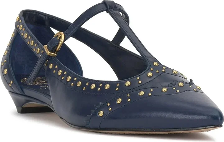 Navy Leather