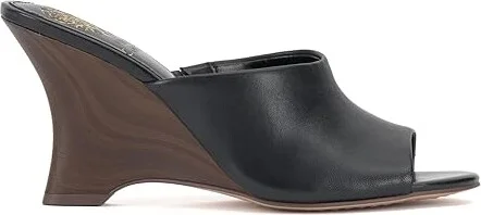 Vince Camuto Vilty Women's Sandals Black : 8.5 M, Leather/Rubber - Image 6