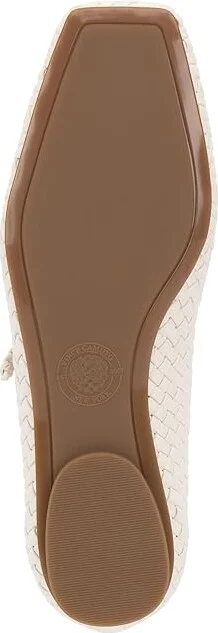 Vince Camuto Vinley Women's Flat Shoes Coconut Cream : 9 M, Leather/Rubber - Image 3