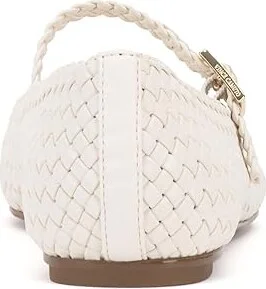 Vince Camuto Vinley Women's Flat Shoes Coconut Cream : 9 M, Leather/Rubber - Image 4