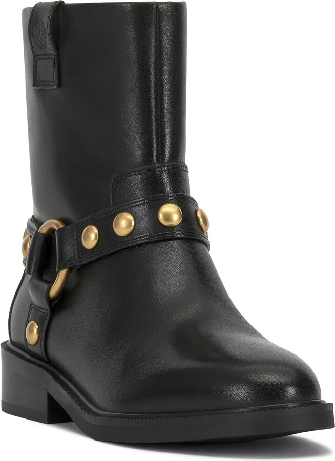 Vince Camuto Women's Amais Full Zip Closure Moto Booties