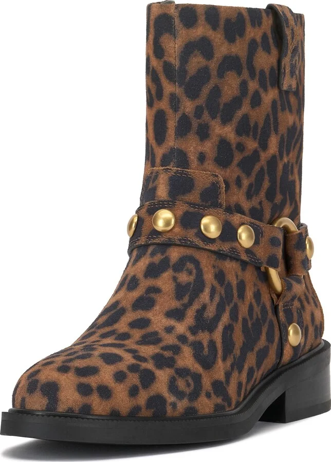 Leopard Print Suede