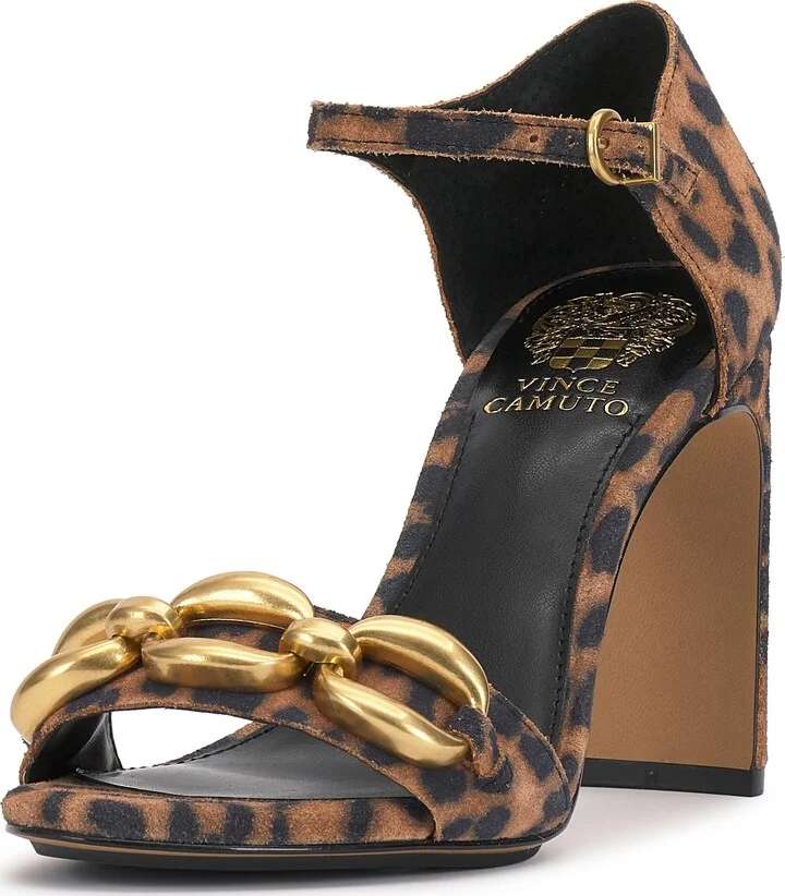 Leopard Print Suede