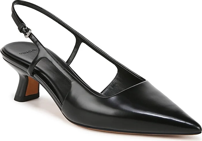 Vince Camuto Women's Bianca Slingback Mid Heel Pumps