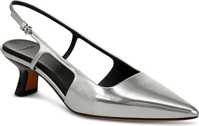 Vince Camuto Women's Bianca Slingback Mid Heel Pumps