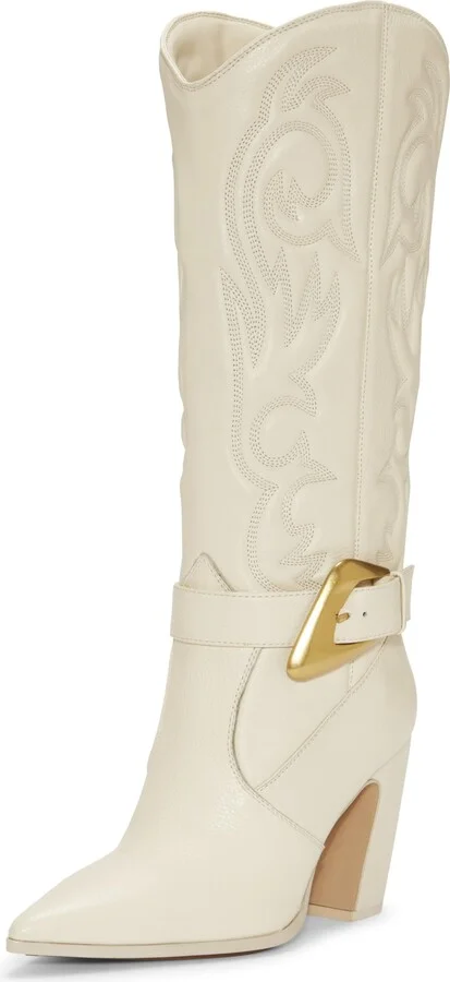 Rich Cream Wide Calf