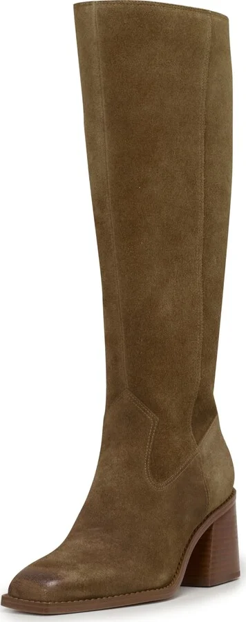 Vince Camuto Women's Biancaa Sangeti Stacked Heel Knee High Boot