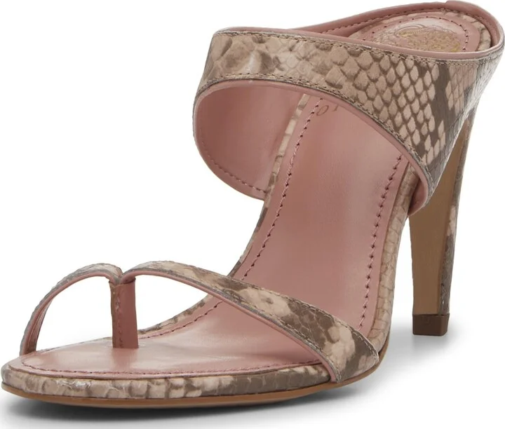 Pale Pink Snake Print