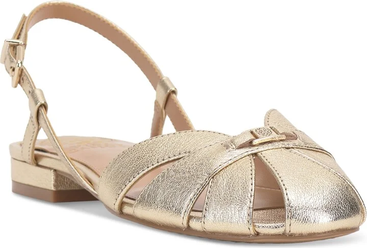 Vince Camuto Women's Cacey Slingback Fisherman Flats