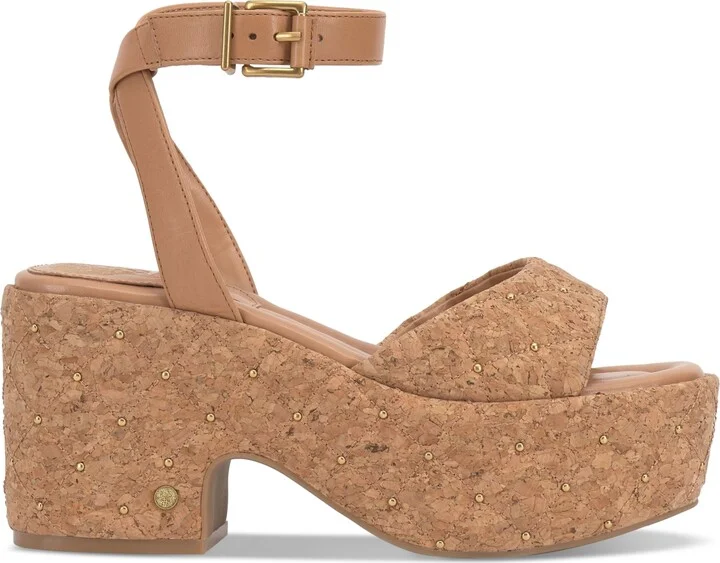 Vince Camuto Women's Ellah Quilted Platform Sandals - Image 2