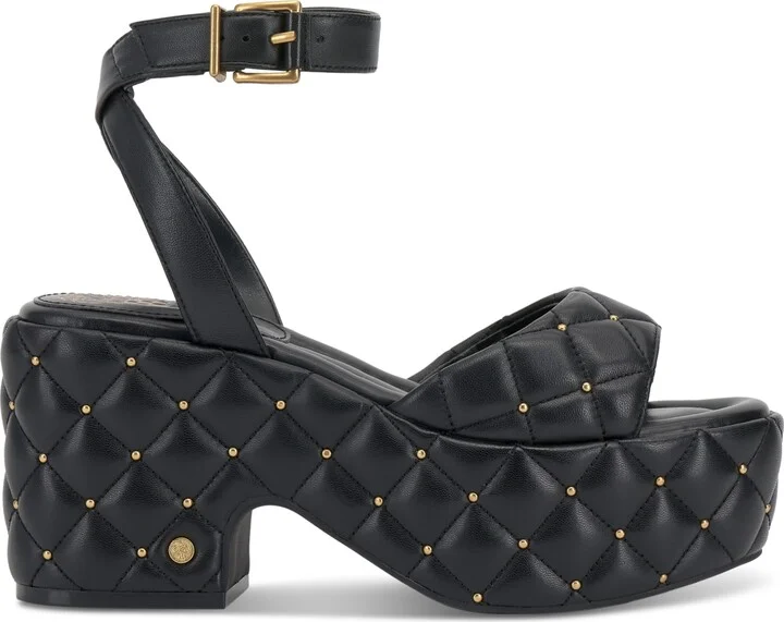 Vince Camuto Women's Ellah Quilted Platform Sandals - Image 6
