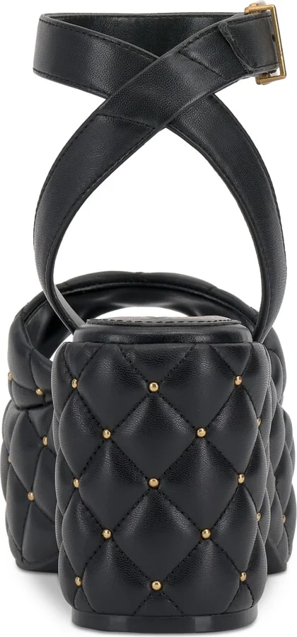 Vince Camuto Women's Ellah Quilted Platform Sandals - Image 7
