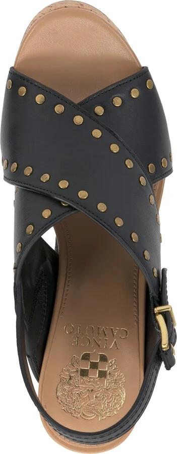 Vince Camuto Women's Ellna Studded Platform Wedge Sandals - Image 4