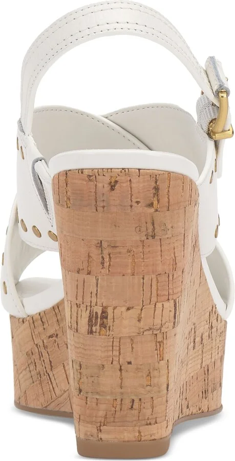Vince Camuto Women's Ellna Studded Platform Wedge Sandals - Image 7